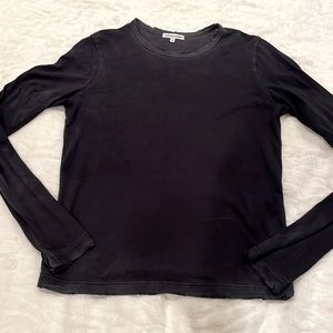 Cotton citizen standard black tee shirt